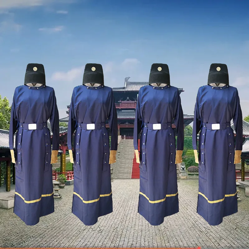 free hats11 Традиционная китайская одежда, костюм корта династии Мин, официальная служба, солдат евнухов, охранники, фильм и ТВ студия, сценический hanfu - Цвет: free hats11