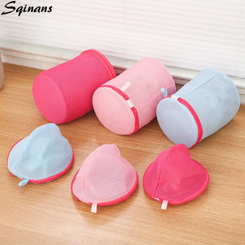 

Sqinans Zippered Travel Laundry Bag Bra Washing Bag Lingerie Laundry Wash Bag Mesh Laundry Bags For Washing Machines