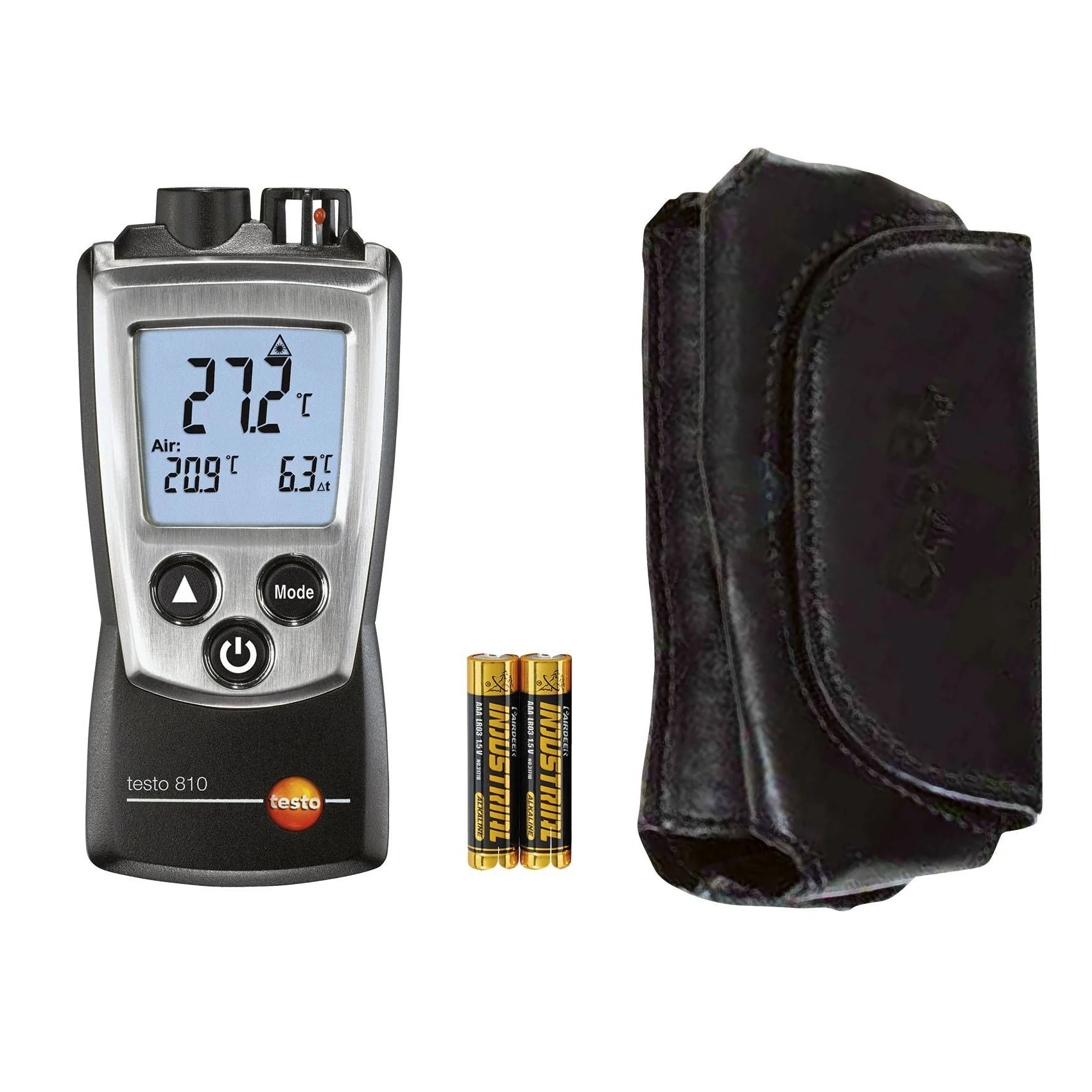 

Testo 810 Digital Infrared Thermometer Non-contact for HVAC Industry Two Mode Measure Temperature Min./Max. Display Termometro