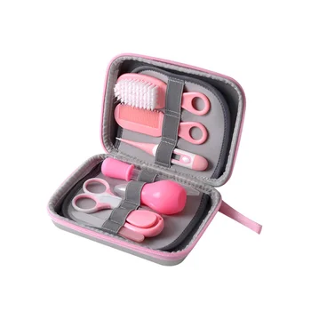 

8Pcs Practical Nontoxic Portable Creative Safe Baby Nail Scissors Set for Newborn Baby Kids