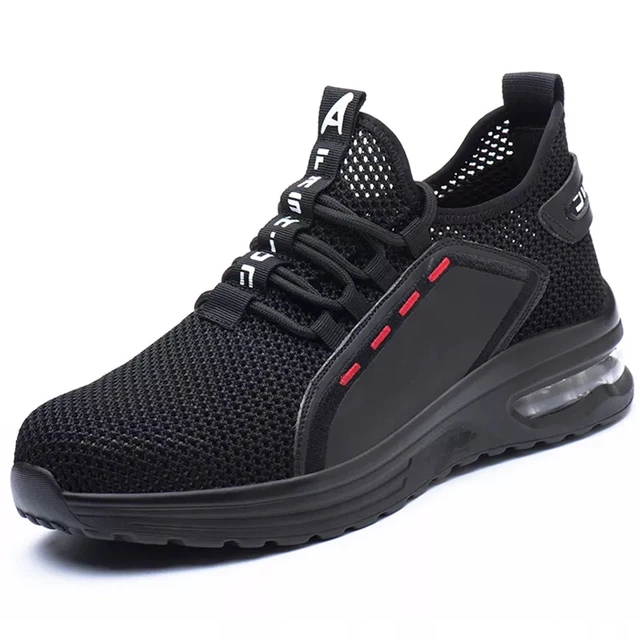 Men Work Safety Shoes Anti-puncture Working Sneakers Male Indestructible Work Shoes Men Boots Lightweight Men Shoes Safety Boots 02 Safety Shoes