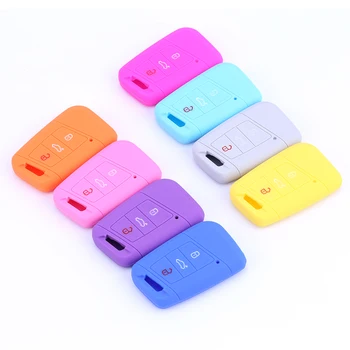 

RYHX Hot Sale Popular Wholesale Cheap Price Shockproof Soft Silicone Car Key Cover Fob Smart Case Protector for Women and Man
