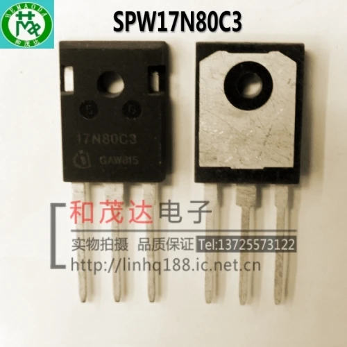 2 шт./SPW17N80C3 17N80C3-247 N-FET