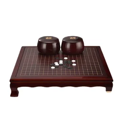 Bamboo Go Gobang Chinese Red Chess Gift Table Beginner Two In One Juegos De Mesa Para Familia Fun Family Games ZY50CG
