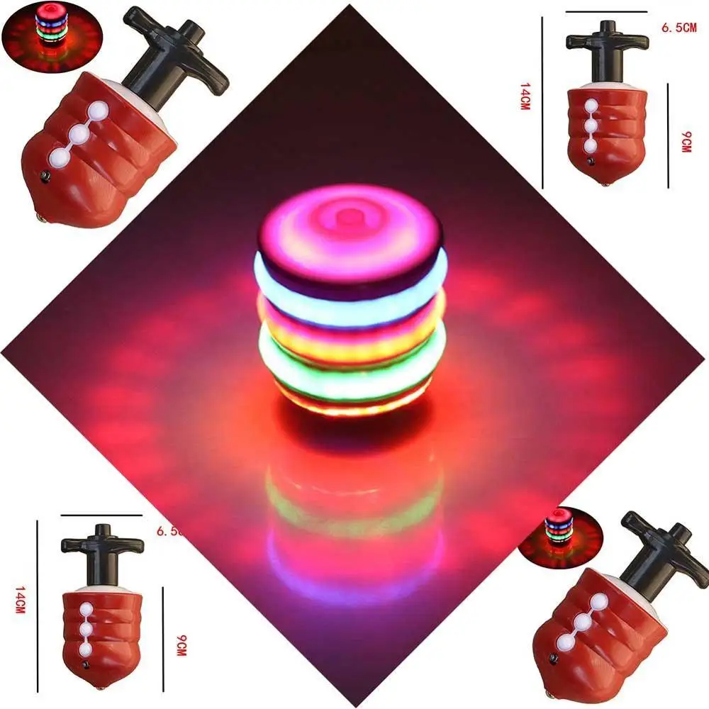 Музыкальный гироскоп Peg Top волчок Brinquedo Забавная детская игрушка Классический НЛО