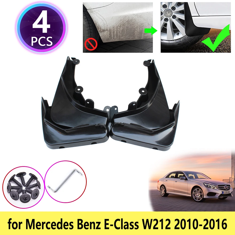 

for Mercedes Benz E Class Sedan W212 2010 2011 2012 2013 2014 2015 2016 Mudguards Mudflaps Fender Guards Splash Mud Accessories