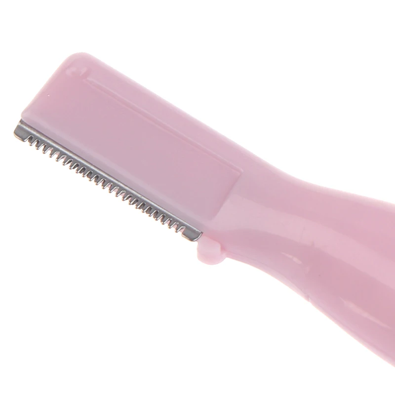 Practical Electric Face Eyebrow Scissors Hair Trimmer Mini Portable Women Body Shaver Remover Blade Razor Epilator 2 Colors 5