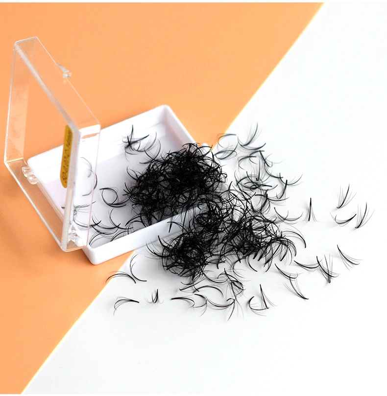 H&L SINCE 1990 Pre Made Wispy Fans Länge Safest Wispy Russian Volume Lashes Extension Hybrid Wimpers für Wimpernverlängerungen – Detail 8