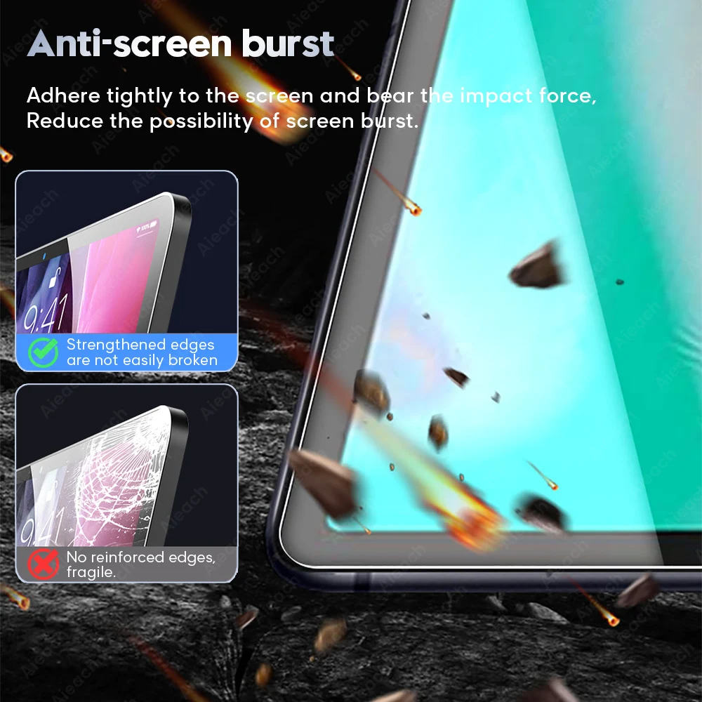 15D Protective Tempered Glass For Samsung Galaxy Tab S5e S6 Lite S7 Screen Protector For Galaxy Tab S4 S3 S2 E 9.6 Glass Film-3