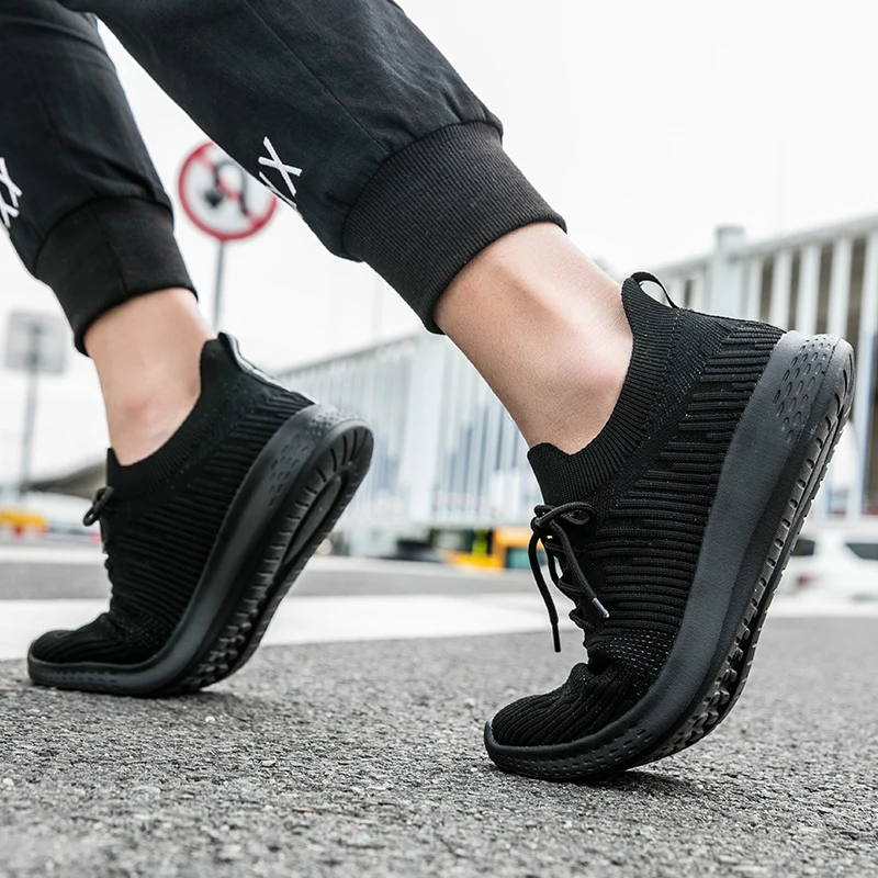 Mangobox New Running Shoes For Men Summer Man Athletic Shoes Breathable Sport Sock Shoes Mens Cheap Men Shoe Light Men Trainers
