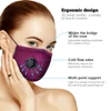 1Pcs Respirator Mask Washable Cotton Activated Carbon Filter PM2.5 Mouth Masks with Breathing Valve Masque for Woman Man 4