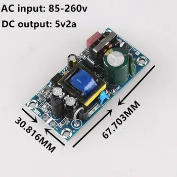 

AC-DC 5V 1a2a 12V 1a 2a9V 500mA 3.5W Precision Buck Converter AC 220V to 5V DC step down Transformer power supply module