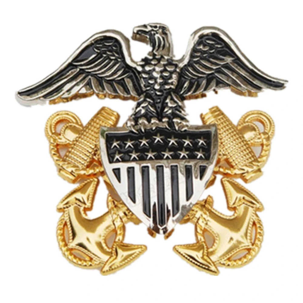 Us navy officer cap badge Clearance