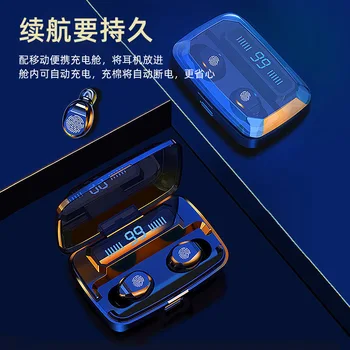 

Hot Sales TWS Digital Wireless Bluetooth 5.0 Earphones Waterproof Sports LED Display In-ear Mini Earplug