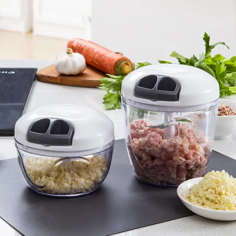 Kitchen mashed garlic artifact Pull garlic artifact Hand pulled minced