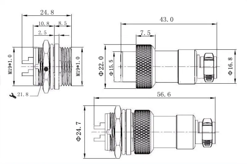 GX20 Size