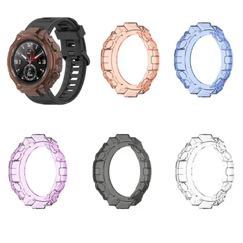 

Soft TPU Smartwatch Protective Case Shell Anti-Fall Sleeve Cover for Amazfit T-Rex Smartwatch Replacement Accessories