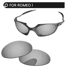 Papaviva хромированное зеркало поляризованные Сменные линзы для Romeo 1 Солнцезащитные очки Рамка UVA и UVB Защита