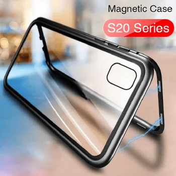

360 Magnetic Adsorption Flip Phone Case For Samsung Galaxy S20 Ultra A51 A71 A30s A50 Back Covers Samsun S20 Plus S 20 Shell Bag
