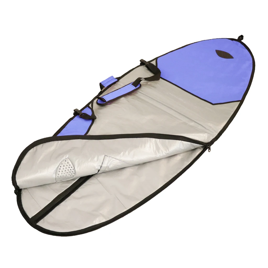 Portable Surfboard Bag Travel Longboard Single 7ft Padded     Cover Holder Shoulder Strap Surfing Bags