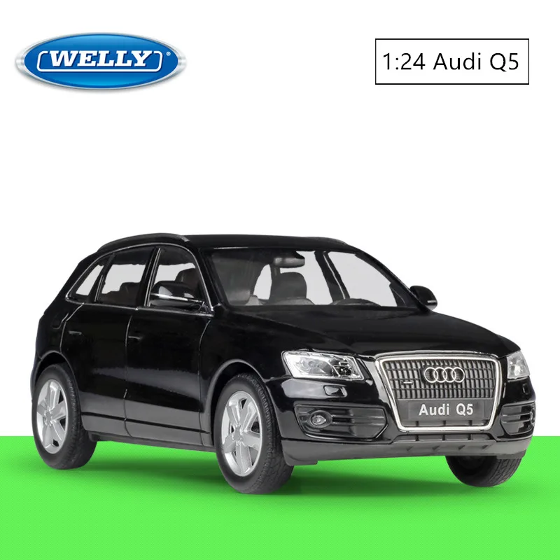 WELLY 1:24 Audi Q5 SUV спортивный автомобиль моделирование сплав модель автомобиля ремесла Коллекция игрушек инструменты подарок