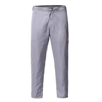 

Korean Trendy Men solid color simple trousers Men Casual Pants Ankle-Length Elastic Jogger Sports Fitness Sweatpants Long Pants