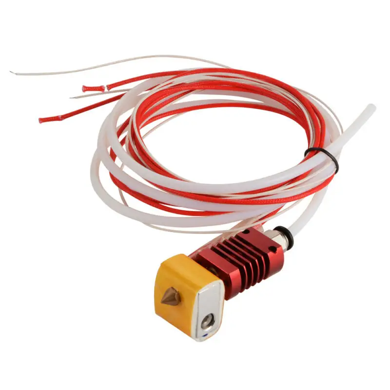 MK8 Extruder All Metal Hot End Kit 0.4mm Nozzle 3D For Printer CR10 CR10S TE1134 durable and practical to use