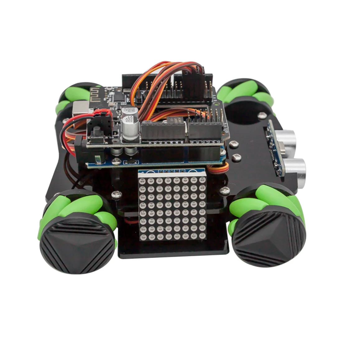  DIY Obstacle Avoidance Smart Programmable Robot Car Educational Learning Kit With Mecanum Wheels Fo - 4000504969519