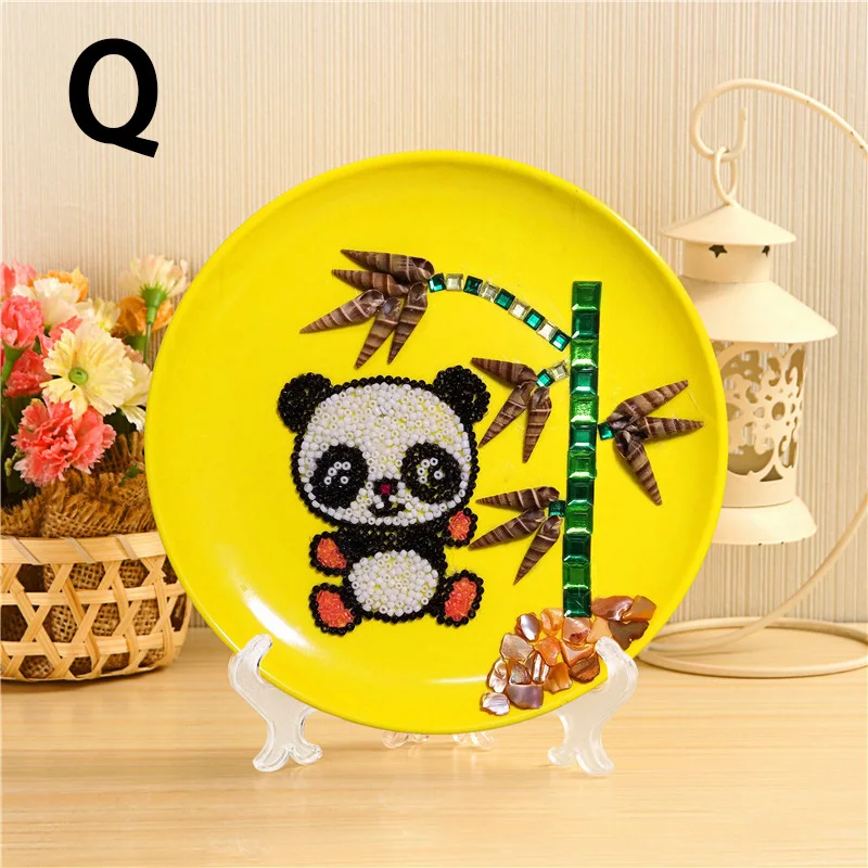 3D Creative Decorative Hand Shell Painting Handmade Children DIY Set Home Decor home decoration educational toys