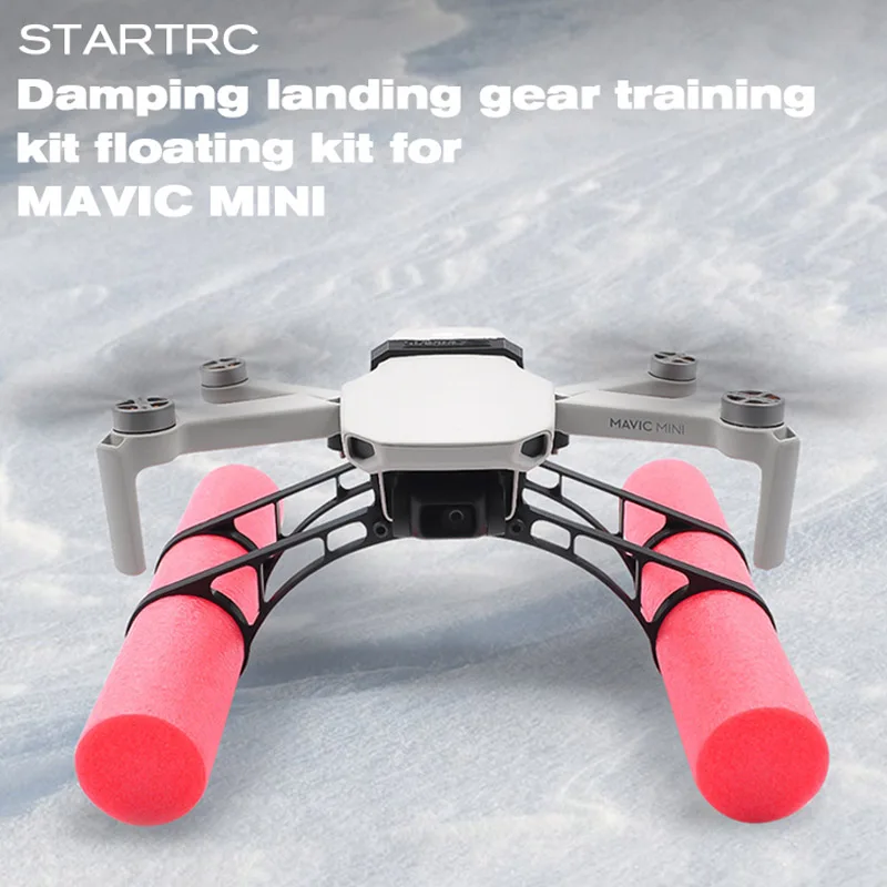 Best VEX DJI Mavic Mini Landing Skid Float Kit For Mavic Mini Landing Gear Training Gear Accessories Landing On Water Drone Accessories 
