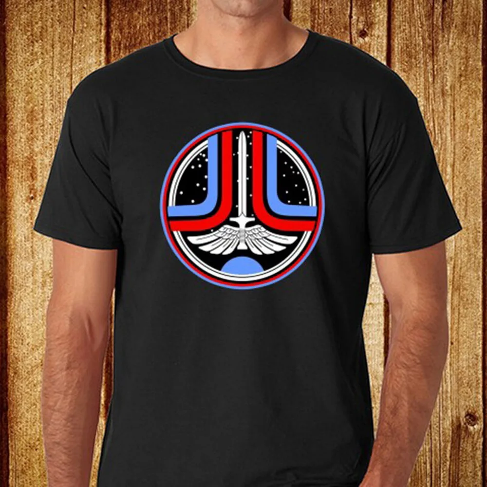 New The Last Starfighter 80'S Space Movie Film Men'S Black T-Shirt Size S-3Xl Breathable Tops Tee Shirt |