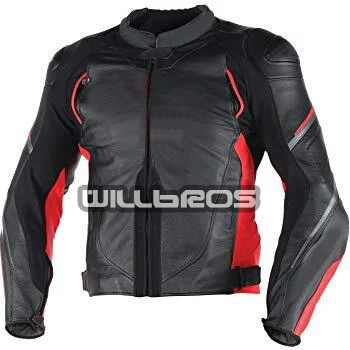 

Automotive ATV Bike Riding Off Road Riding Jackets Motocross Dain Super Speed D3 Leather jacket With Protector