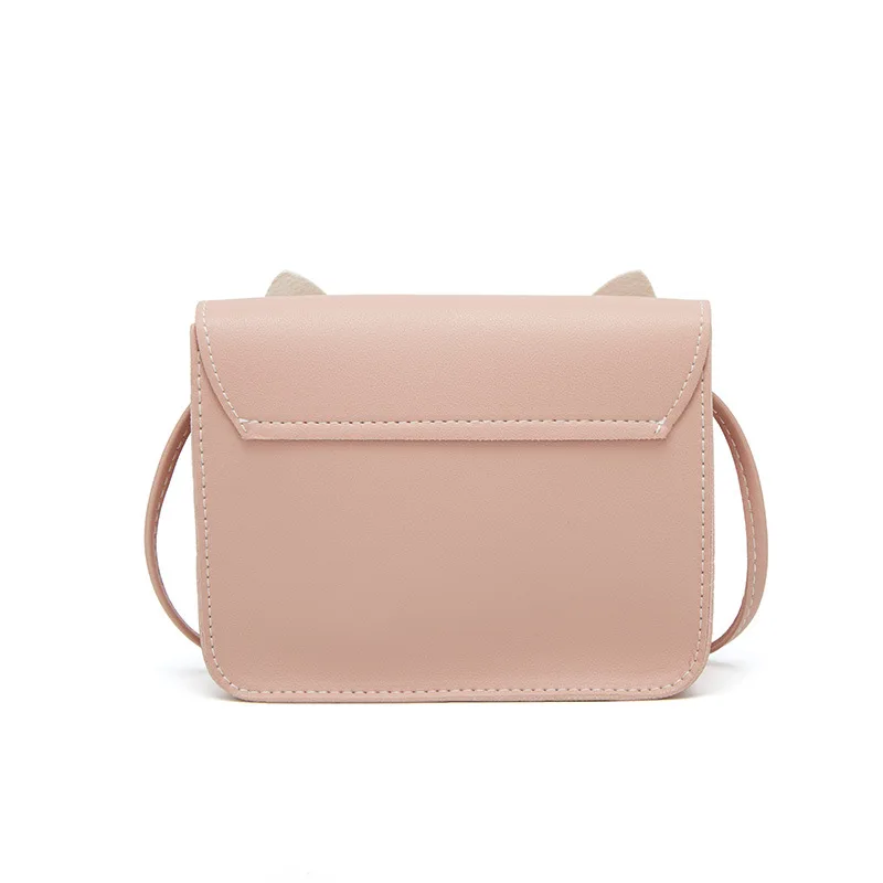 

Sheng chuang Beauty Spring And Summer 2019 One-Shoulder Cross-body Contrast Color Women's Square Sling Bag Change Gift Cat Patte