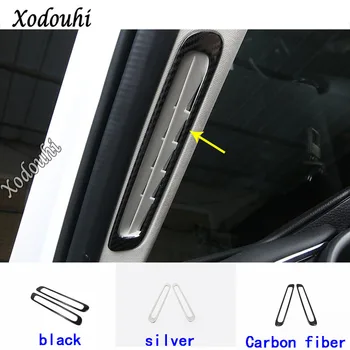 

For Mazda 3 Mazda3 Axela M3 2019 2020 Car Styling Garnish Frame Lamp Trim Stainless Steel Front Air Condition Outlet Vent 2pcs