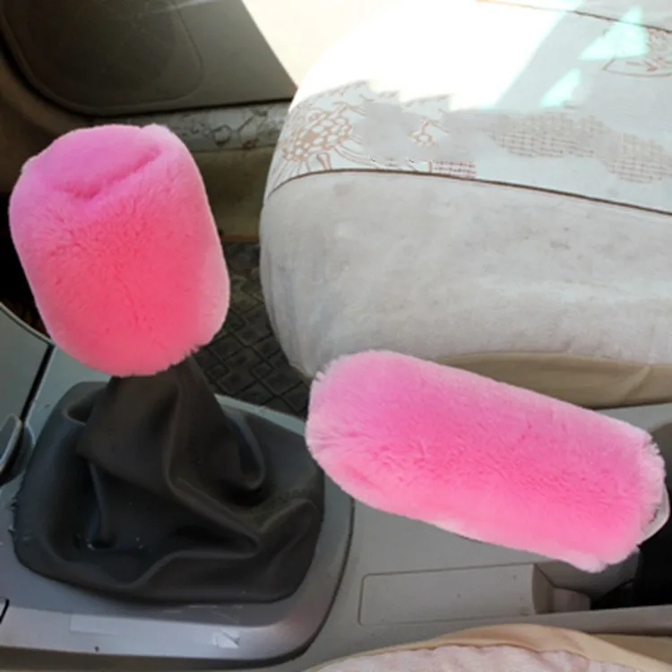 Муфта переключения передач крышка автомобиля рукоятки ручного тормоза ручные тормозные накладки стояночный тормоз Автомобили Аксессуары для девочек Авто универсальное украшение