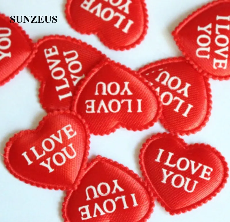 3,5 см 3D губки лепестки в форме сердца с логотипом "I Love You" Свадебный декор для комнаты свадебные лепестки любви 1000 шт/1 лот SJ010