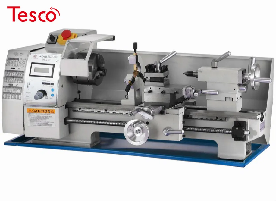 

8 x 16Variable-Speed Mini Metal Lathe Bench Top Digital RPM 750W