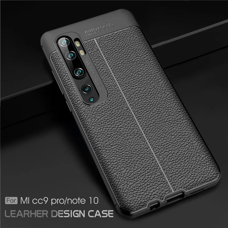 

For Xiaomi Mi Note 10 Case Silicone Shockproof Phone Case Cover For Xiaomi Mi Note 10 Back Cover Phone Case Funda Mi Note 10 Pro