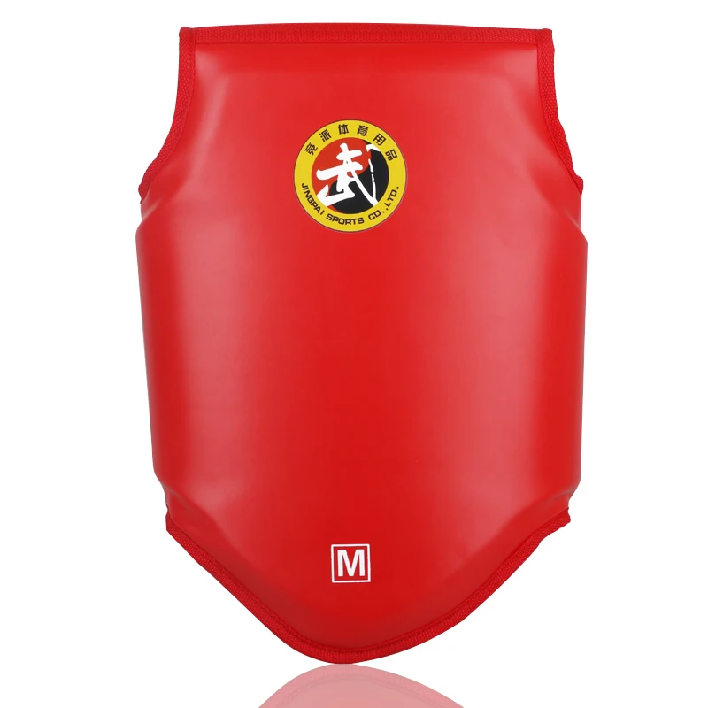 Усиленный мягкий ММА протекторы груди Санда Борьба Задняя поддержка тела