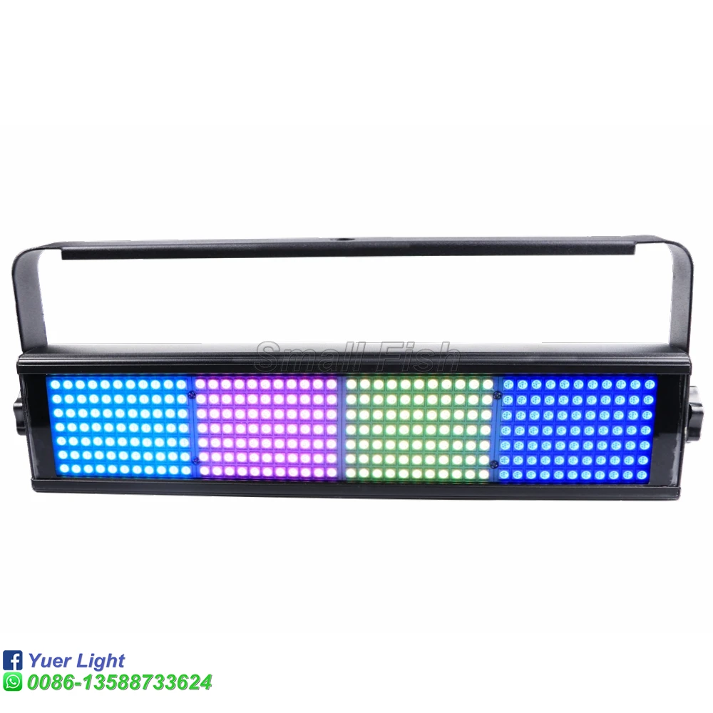 4 шт./лот Профессиональный 100 Вт светодиодный RGB 3в1 вспышка света Звук Активированный для клубной дискотеки вечерние DJ KTV бег лошадь эффект огни