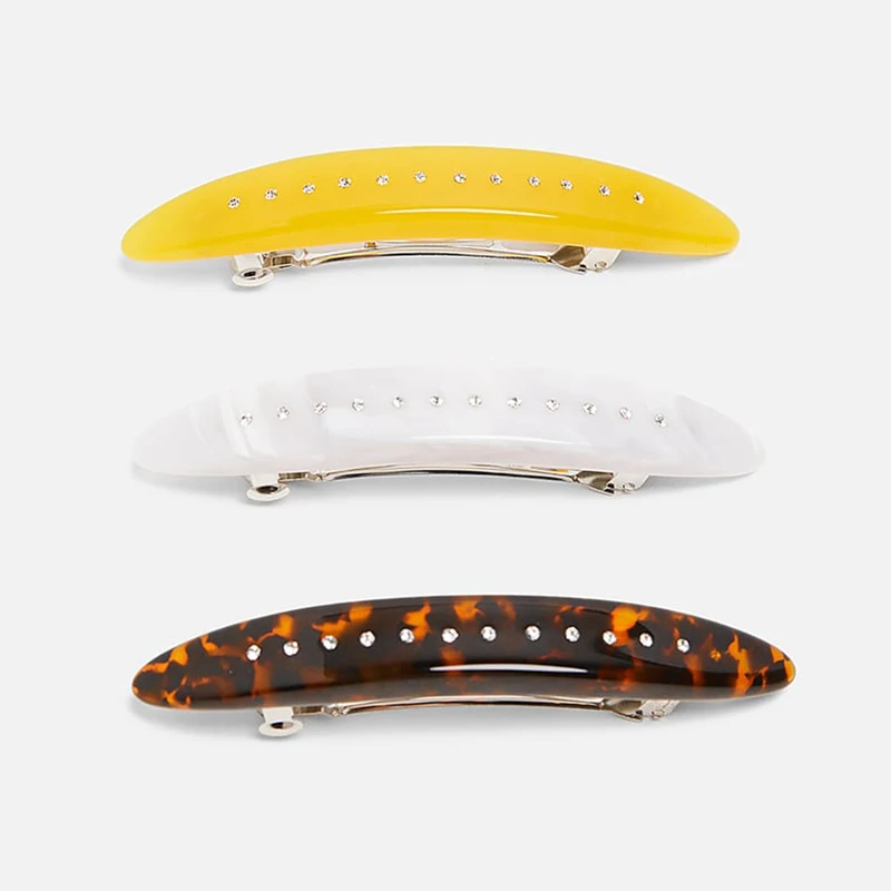 Подвеска с искусственным жемчугом, рубашка с изображением фламинго золото заколки для Для женщин красивый горный хрусталь смоленая оболочка средства по уходу за волосами повседневной жизни, подарок - Окраска металла: 9