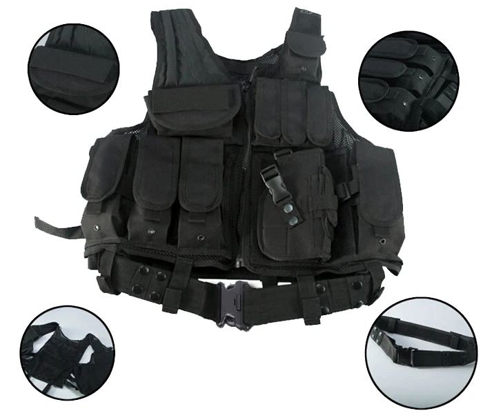 

Tactical Utility & Accessory Vest Hunting & Shooting Clothing and Gear for Police Security