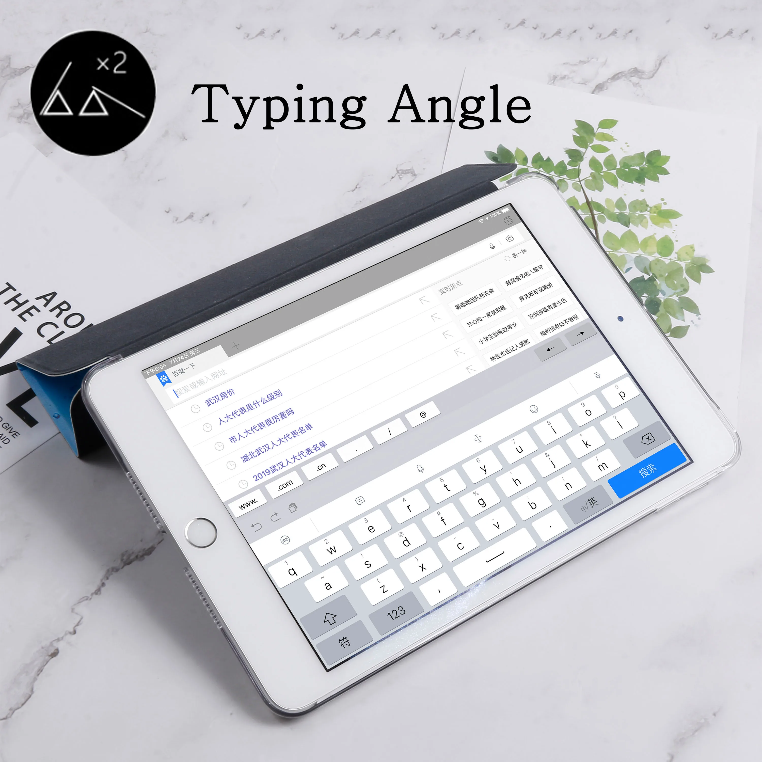 Чехол подставка из экокожи для iPad Air 2 9 7 дюйма A1566 A1567|Чехлы планшетов и