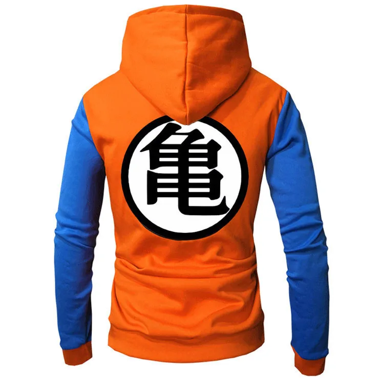 

2018 New Anime Hoodies Dragon Ball Z Pocket Hooded Sweatshirts Goku Hoodies Pullovers Men Women Long Sleeve Outerwear New Hoodie