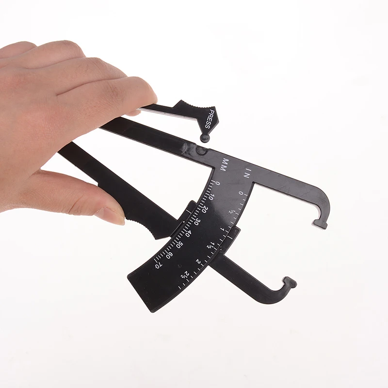 Body Fat Caliper Body Fat Tester With Body Mass Tape Body Fat Caliper Skinfold With Measurement Chart Body Health Care Tool