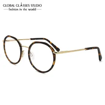 

2020 New Women Girl Men Boy Trend Fashion Retro Polygon Full Frame glasses Optical Eyewear Frame FVG7182