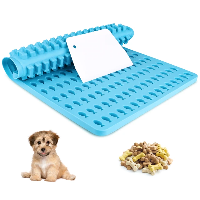 DIY Silicone Dog Food Biscuit Mould Chocolate Pet Dog Treats Pan Gummy  Candy Cake Baking Mold