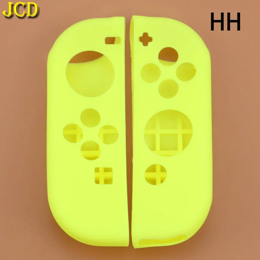 JCD 1 комплект мягкий чехол Защитный силиконовый чехол для nyd Switch Joy-Con корпус на замену для переключателя NS Joy Con контроллер - Цвет: HH