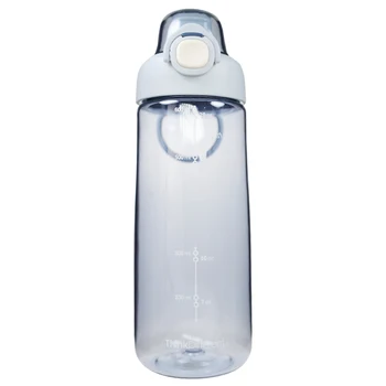 

1000ml Sport Stylish Water Bottle Plastic Transparent Boys Outdoor Simple Water Bottle Portable Botella Agua Drinkware AB50WB