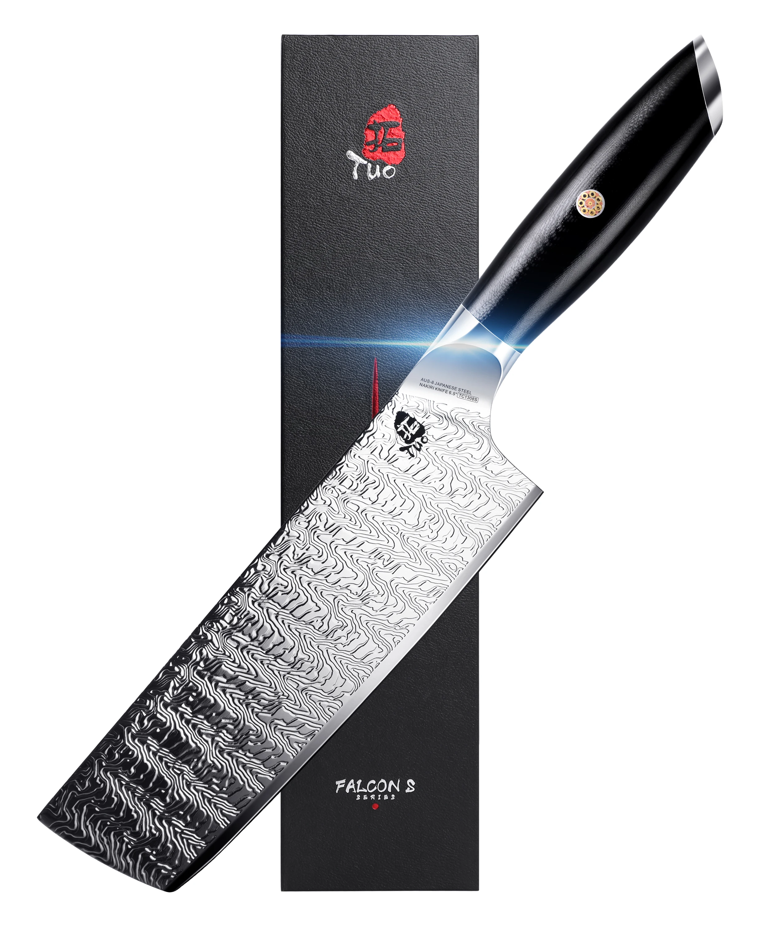 TUO ножи накири 6 5 inch-растительного тесак нож Азиатский Usaba AUS-8 японский Сталь с G10